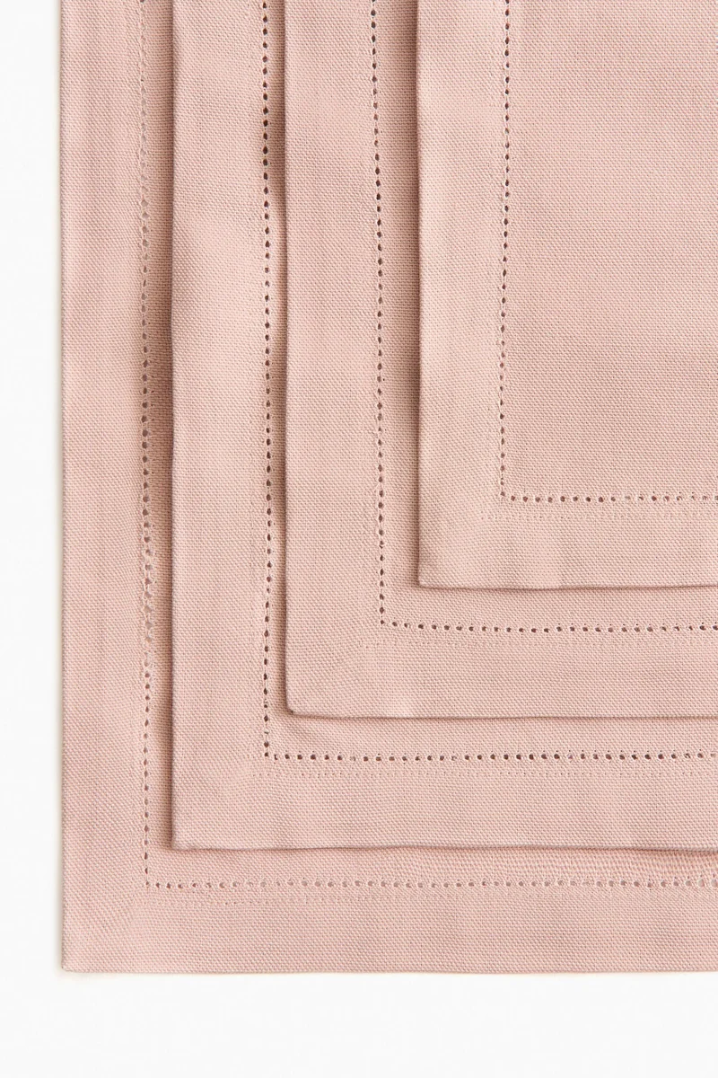 H&M 4-pack cotton place mats